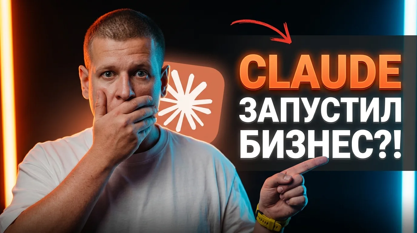 😱CLAUDE САМ ЗАПУСТИЛ БИЗНЕС!!! (полная схема)