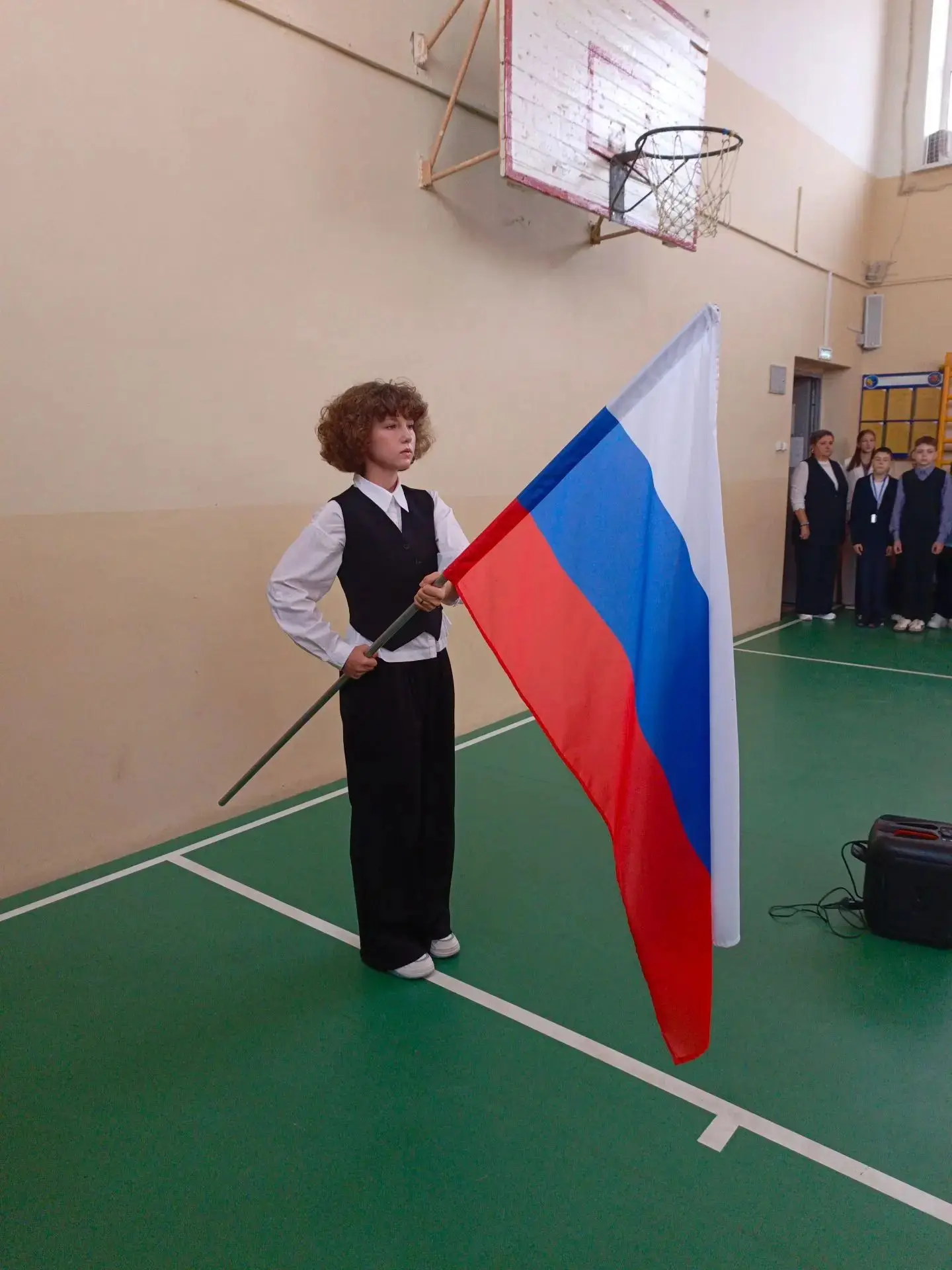 🎉 Первая торжественная линейка учебного года — старт ярких событий! 🎉