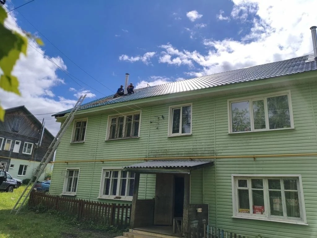 🏠 Частичный ремонт крыши на Одинцова, 46 в Тарноге

Специалисты управляющей компании МКП «ЖКХ-Тарно