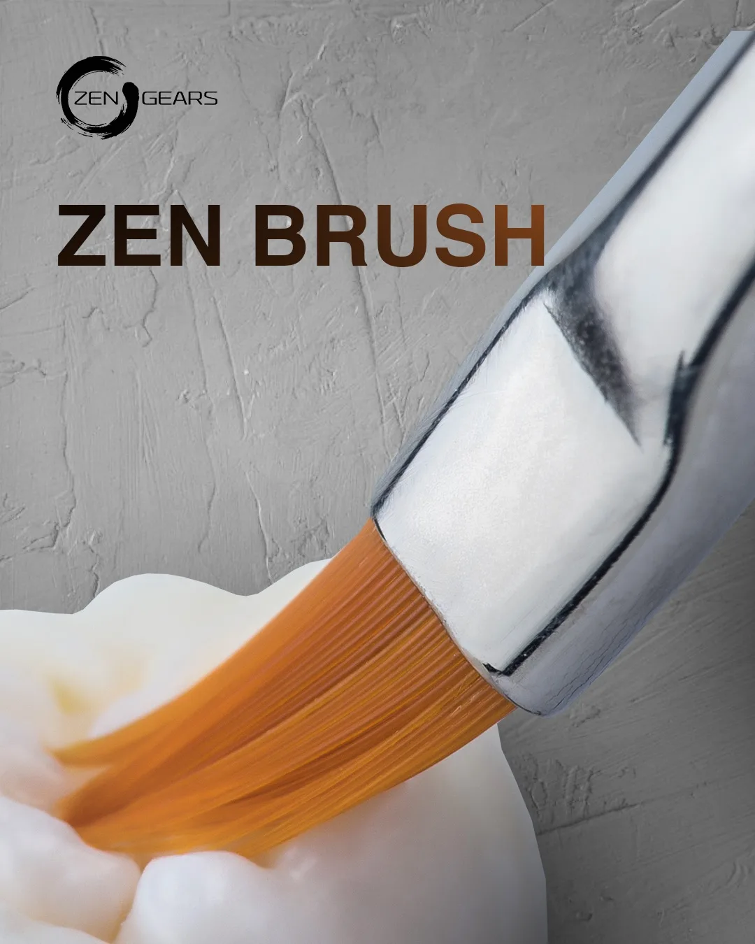 ZEN BRUSH доступна в двух размерах,чтобы инструмент точно соответствовал задаче.С
тандартный размер 