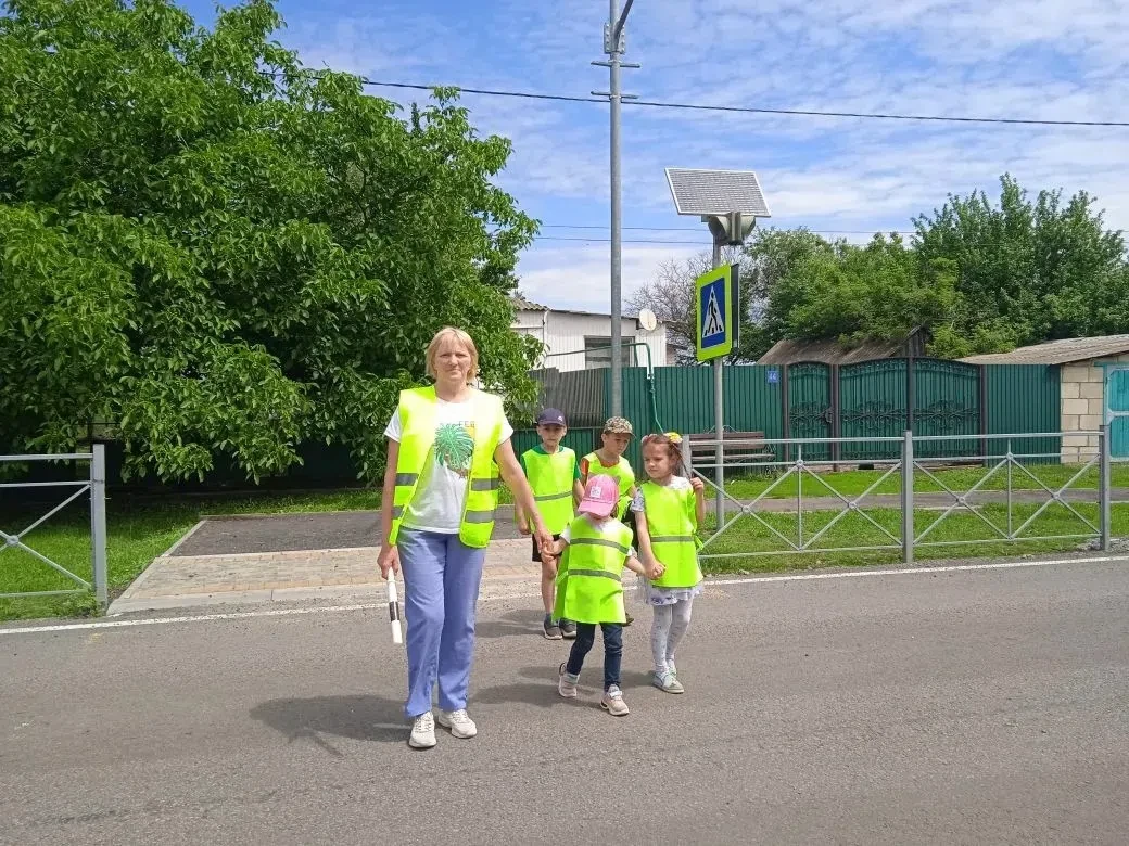 «На прогулку к дорогам» 

Сегодня воспитанники совершили экскурсию к пешеходному переходу. В ходе эк