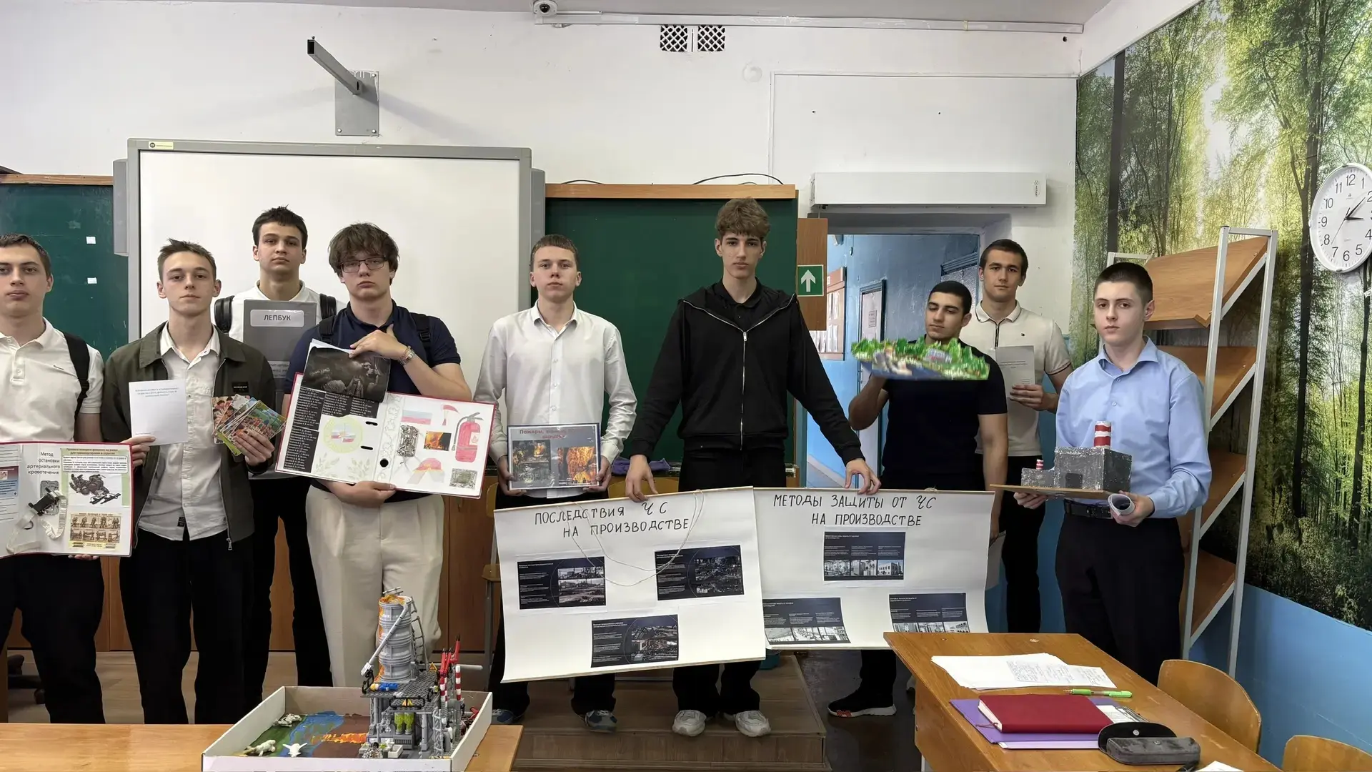 Защита индивидуальных итоговых проектов обучающихся 9,10 классов.