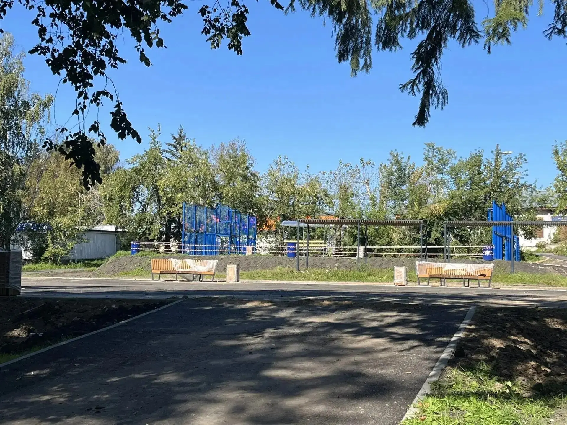 🌳 Уяр на финишной прямой: парк преображается на глазах