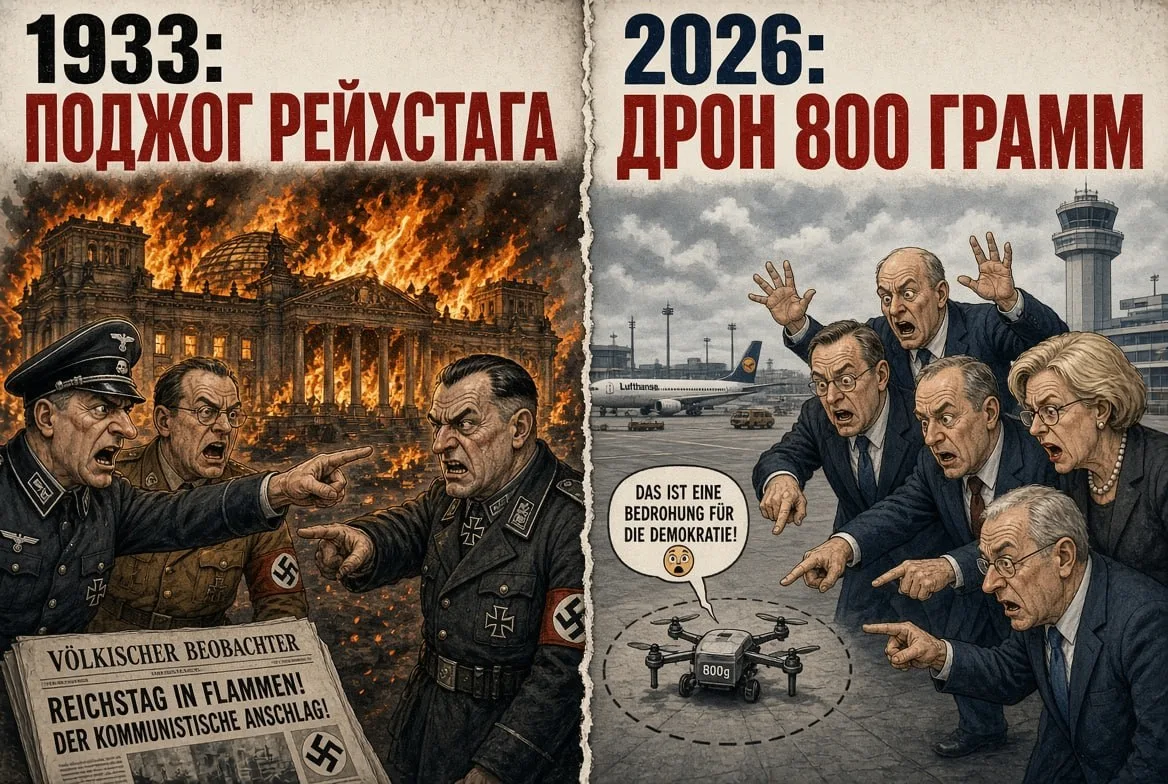 📣Наследники нацистов применяют испытанные методы