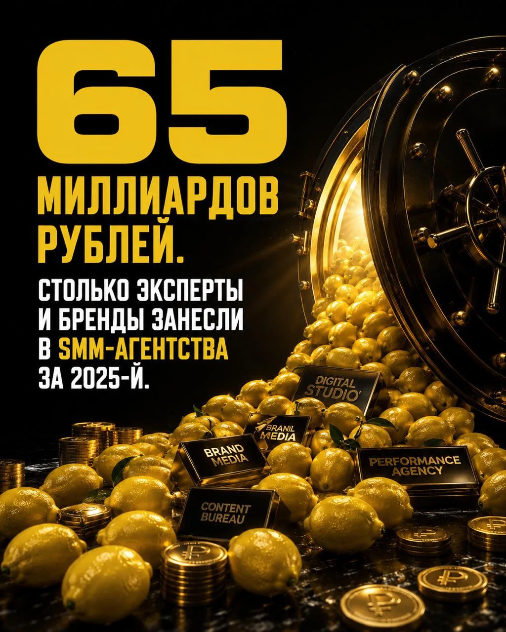 65 миллиардов рублей.
