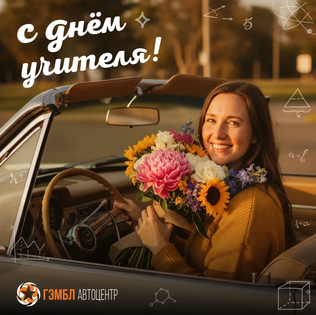 Поздравляем вас с Днем учителя! Спасибо за ваш труд, терпение и преданность делу.
