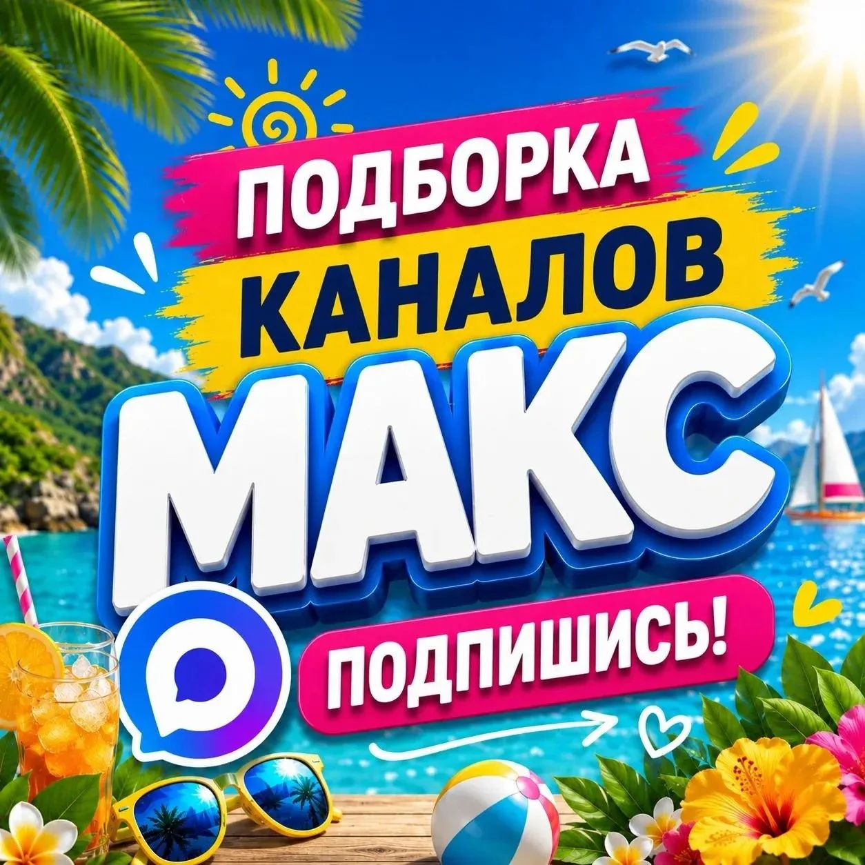 Подборка лучших каналов в МАХ. Сохраняй себе и делись с друзьями 👍