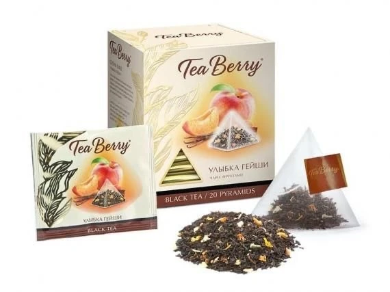 ☕ Чай TeaBerry в пирамидках — скидка -15%