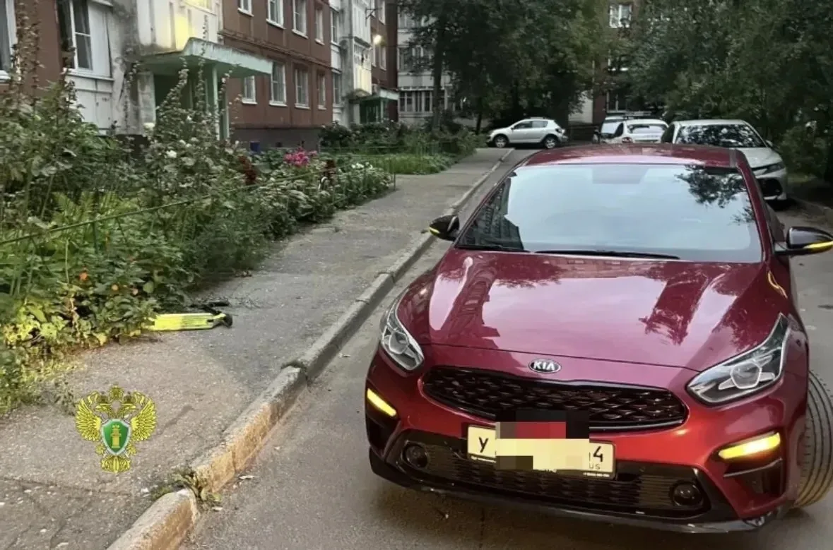 В Костроме автомобиль сбил четырёхлетнего мальчика