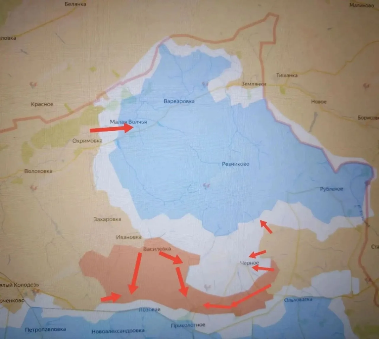 Волчанское/Великобурлукское направление