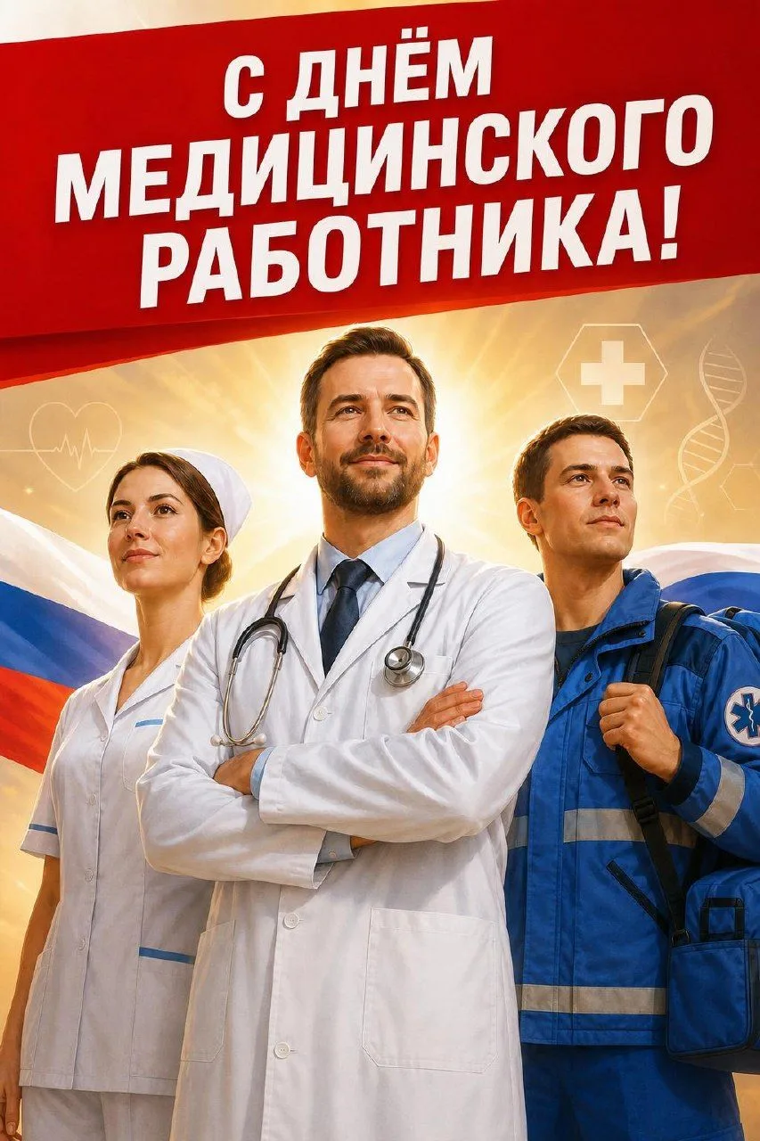 👩‍⚕️👨‍⚕️Сегодня свой профессиональный праздник отмечают все, кто причастен к сфере здравоохранения