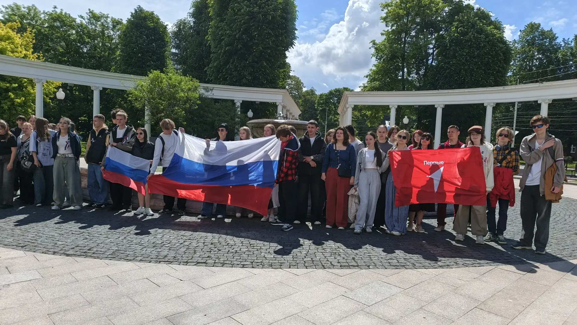 🎉 12 июня, в День России, наша команда из гимназии «Вектор» приняла участие в спецпроекте «Больше ч