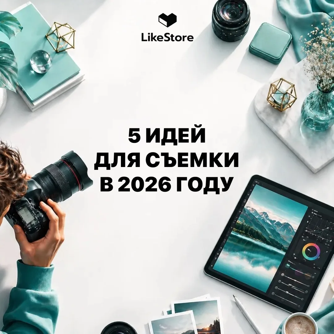 Тренды съемки 2026 📸  Если не знаете, что снимать — просто выбирайте один из этих приемов. Сейчас им