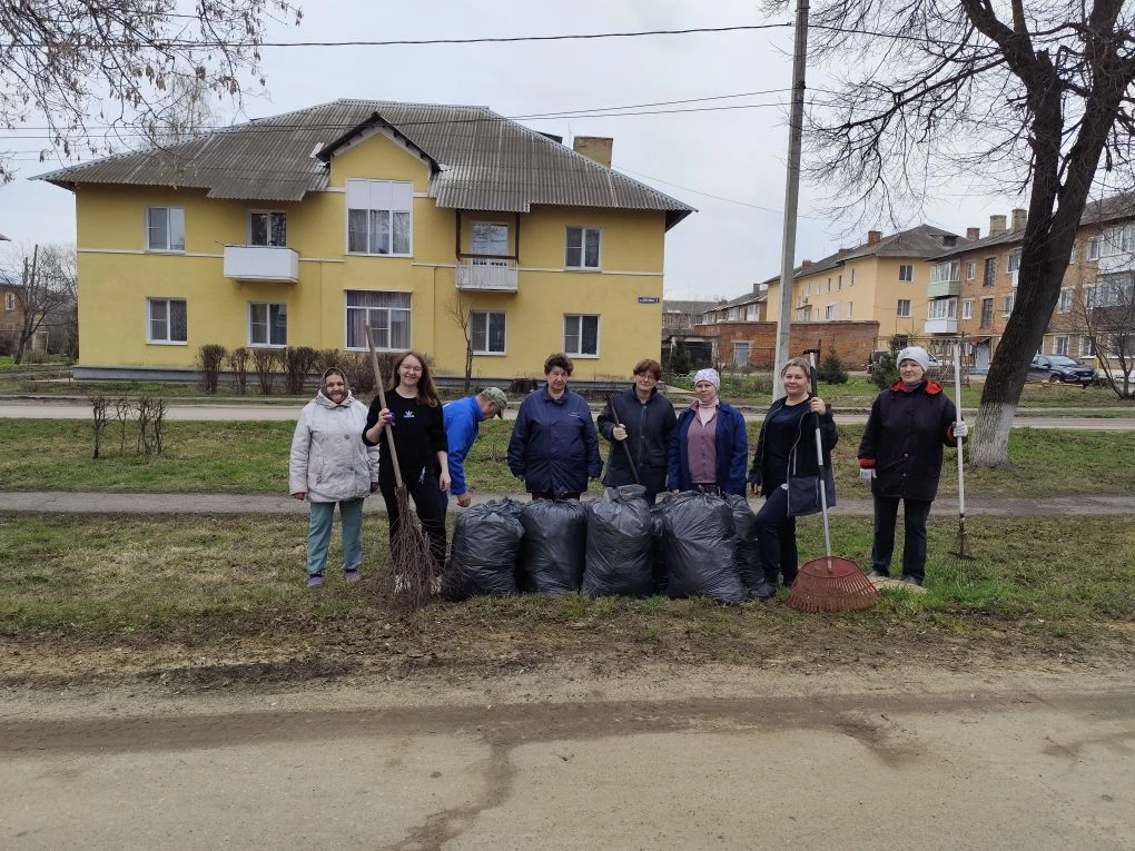 16-17 апреля мы субботничали всем коллективом! 
#сталочище2026#сталочище71