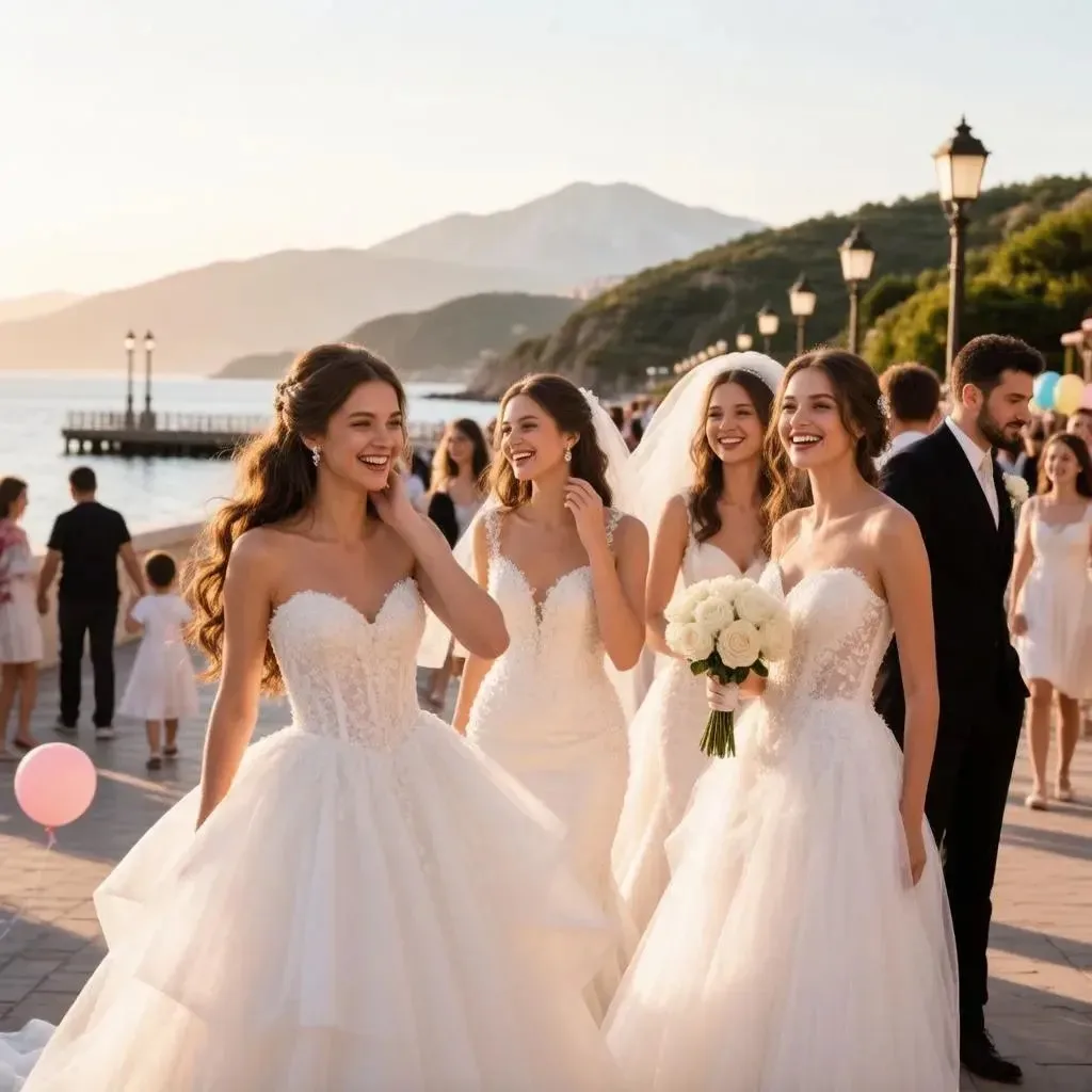 👰 Невесты в свадебных платьях выйдут на Центральную площадь Геленджика в день города.

Геленджик го