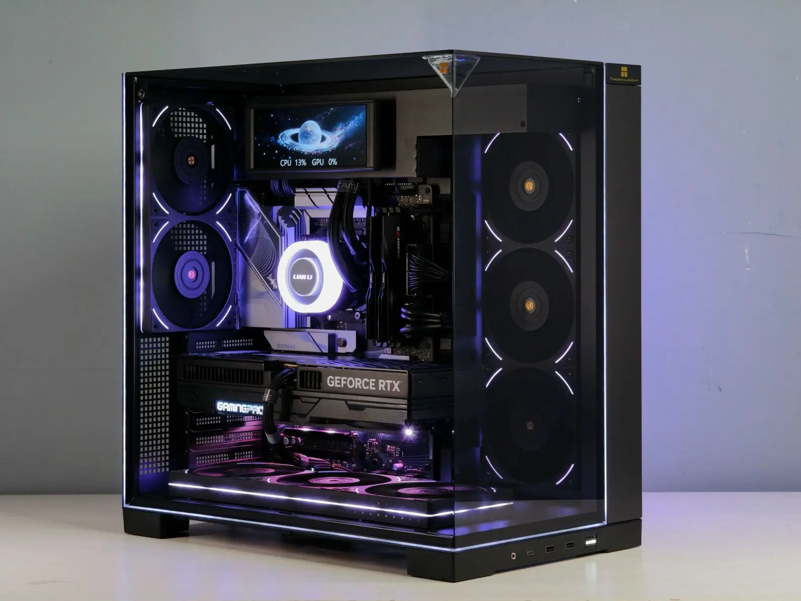 🎮 Игровой комп Ryzen 9800X3D и RTX 5080 в Thermalright TR-A70 ARGB