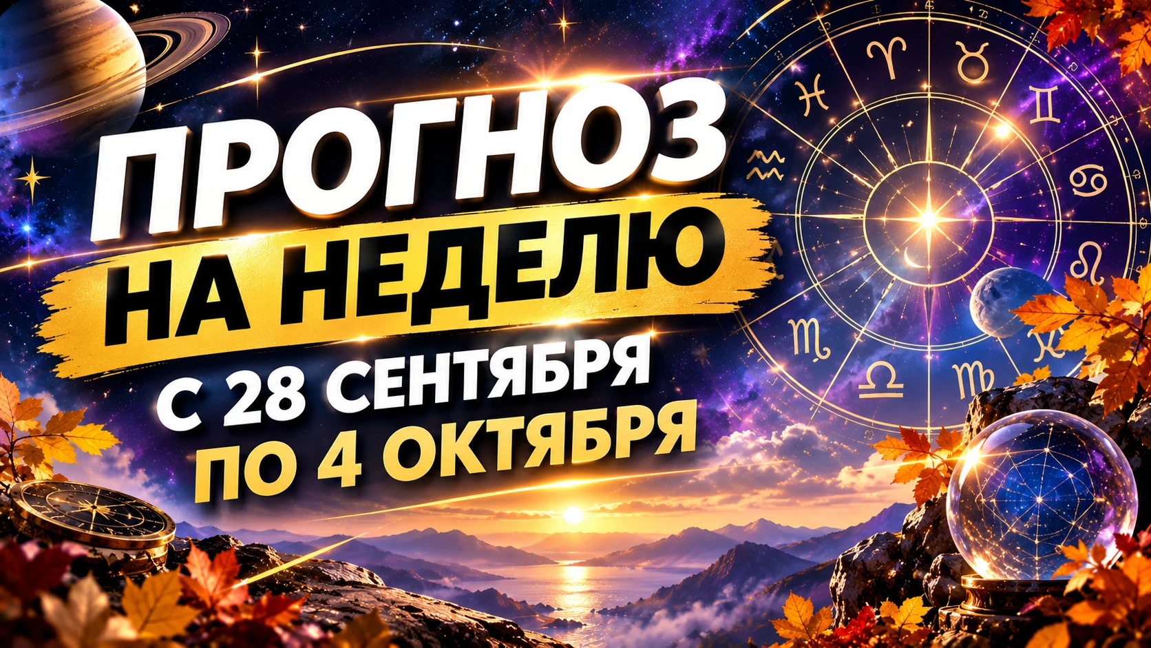 Традиционный прогноз на неделю