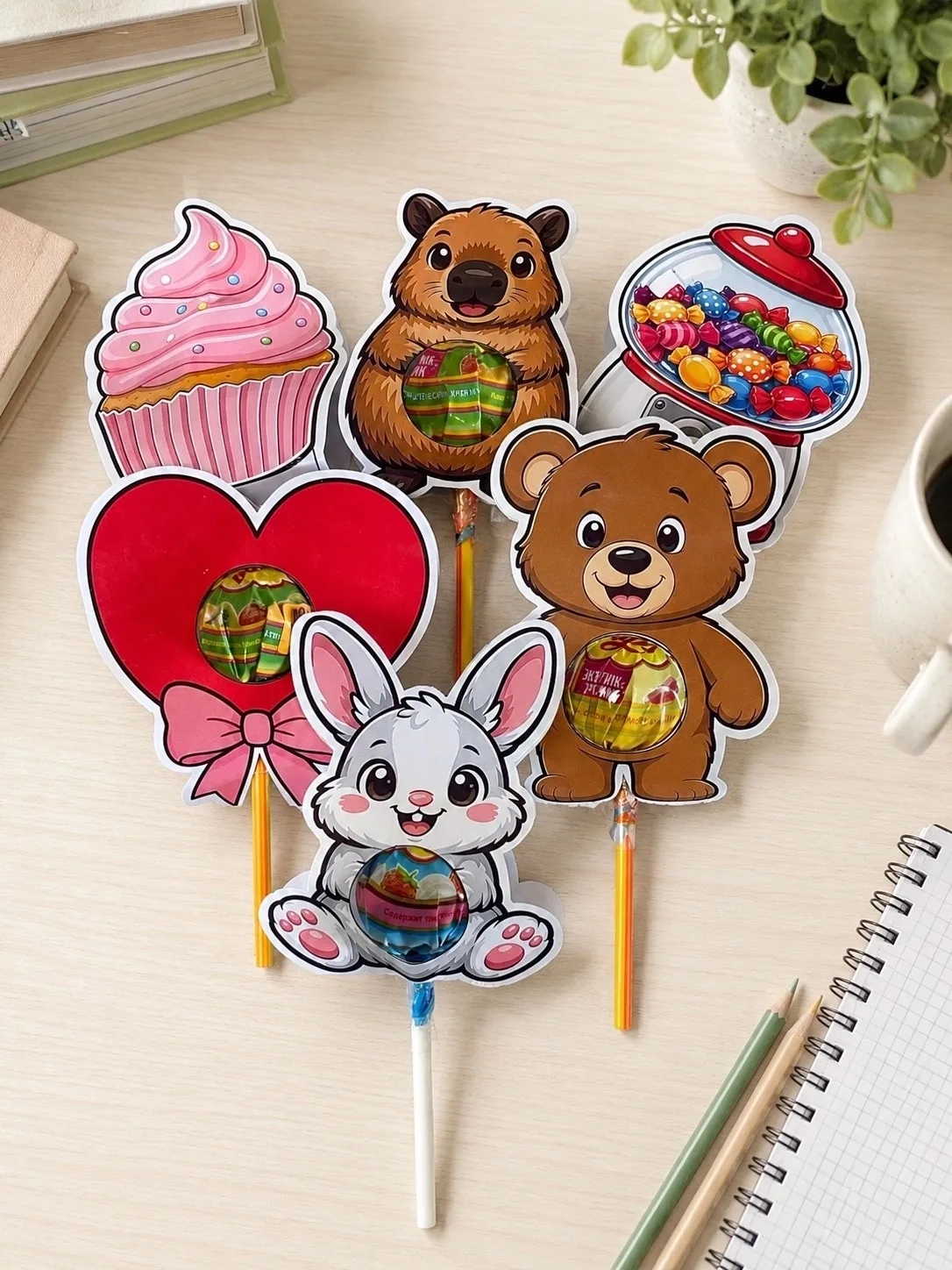 🍭 Упаковочки для чупа-чупсов