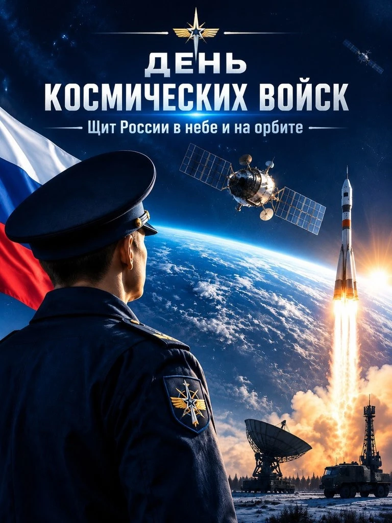 Сегодня отмечается День космических войск 🚀