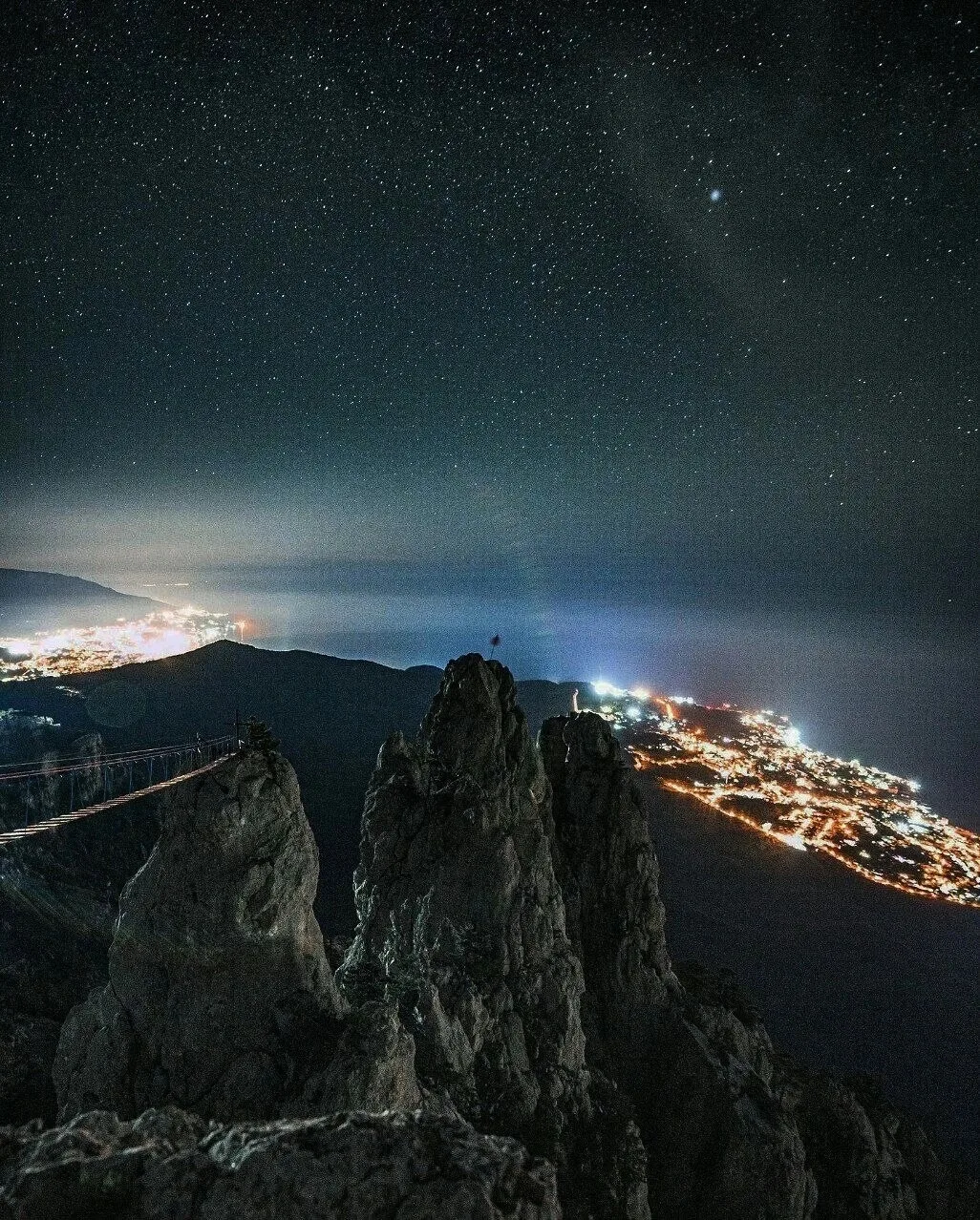 Ай-Петри и ночная Ялта ✨