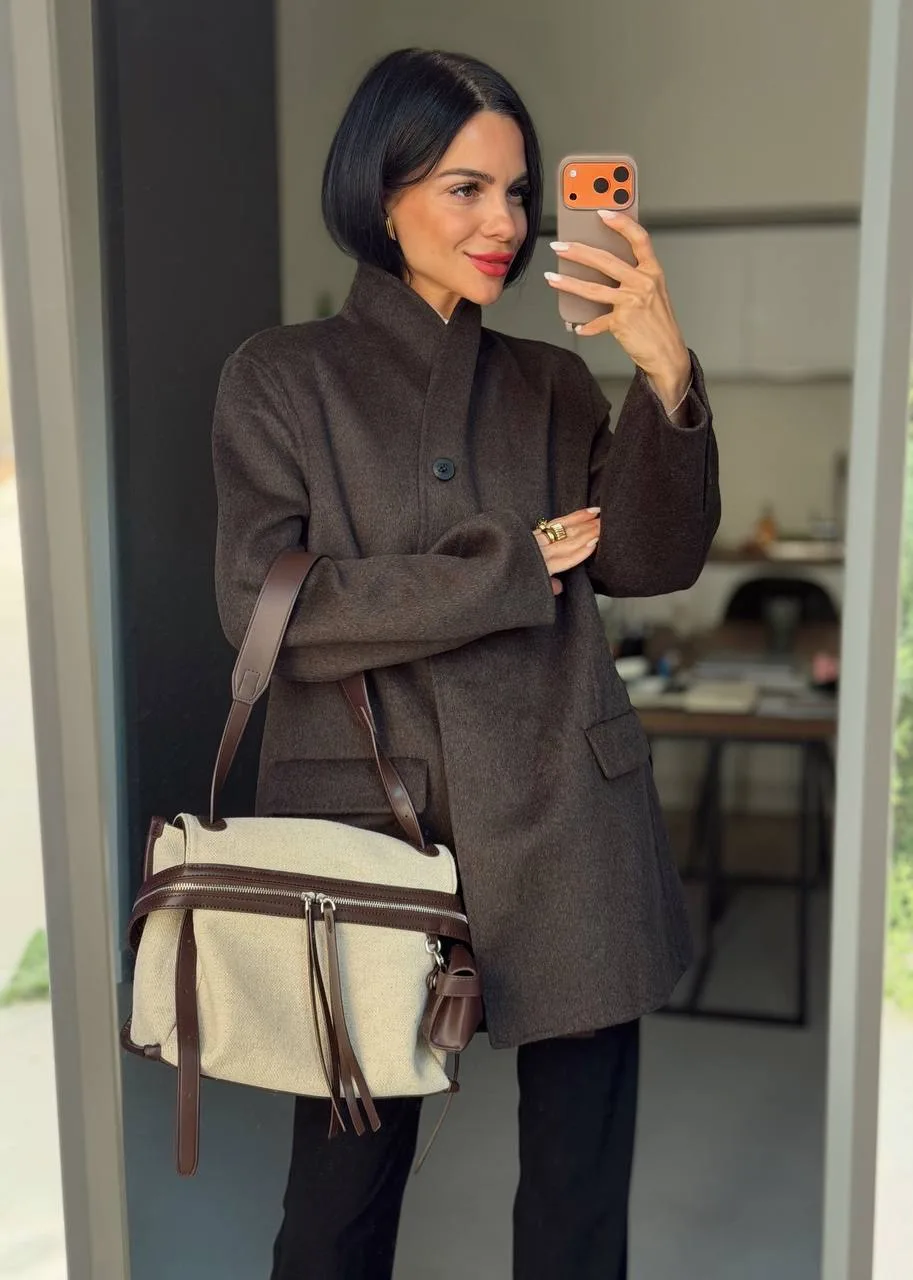 Пальто из шерсти как в Zara