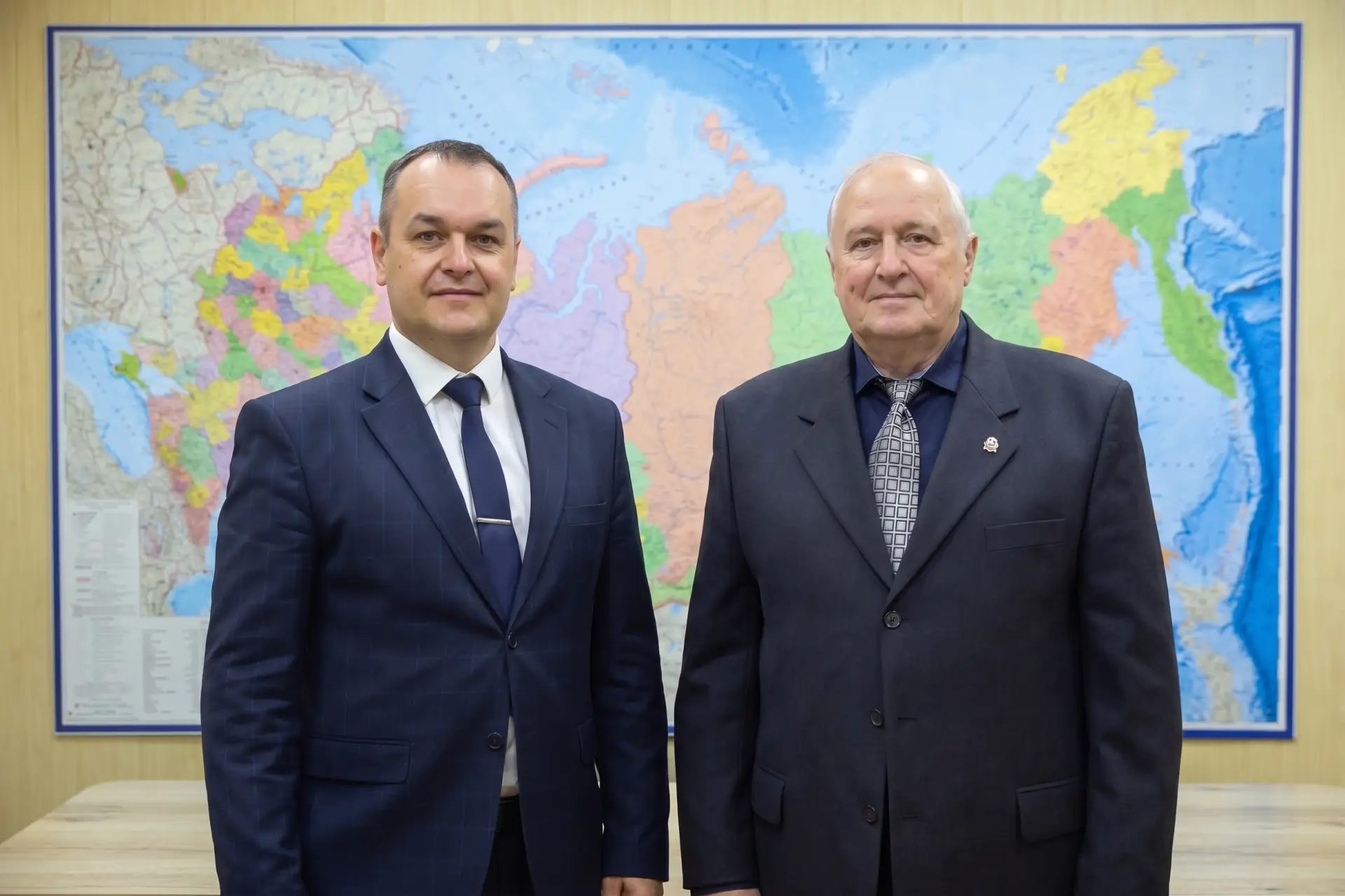 Президент НПК Сергей Бондаренко встретился с кандидатом в депутаты Госдумы Игорем Трофи...