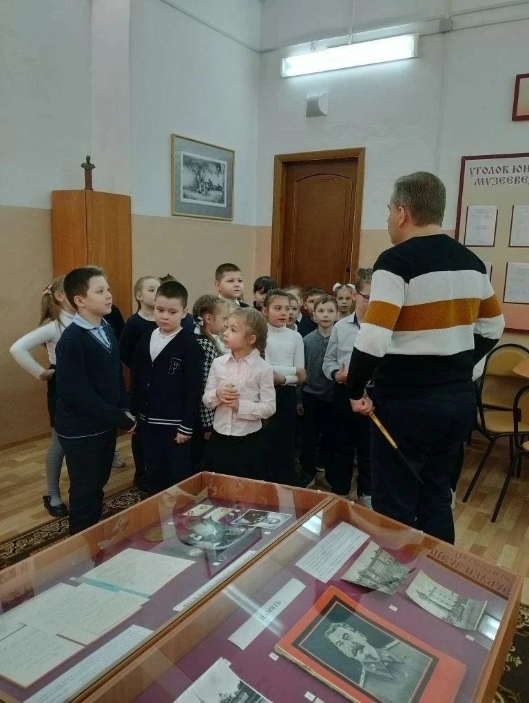 В рамках военно-патриотического месячника, на этой неделе Музей Маршала А.М. Василевского впервые по
