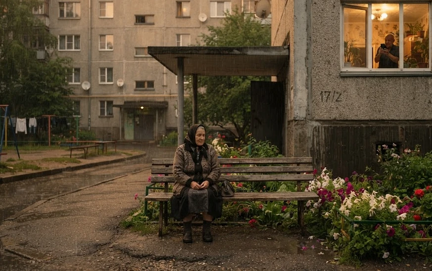 Соседку весь двор считал занудной сплетницей. Один случайный кадр на видео заставил всех замолчать

