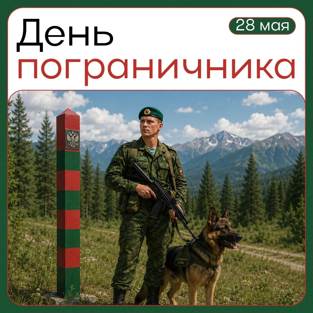 🫡 День пограничника — праздник мужества, чести и беззаветной преданности Родине!