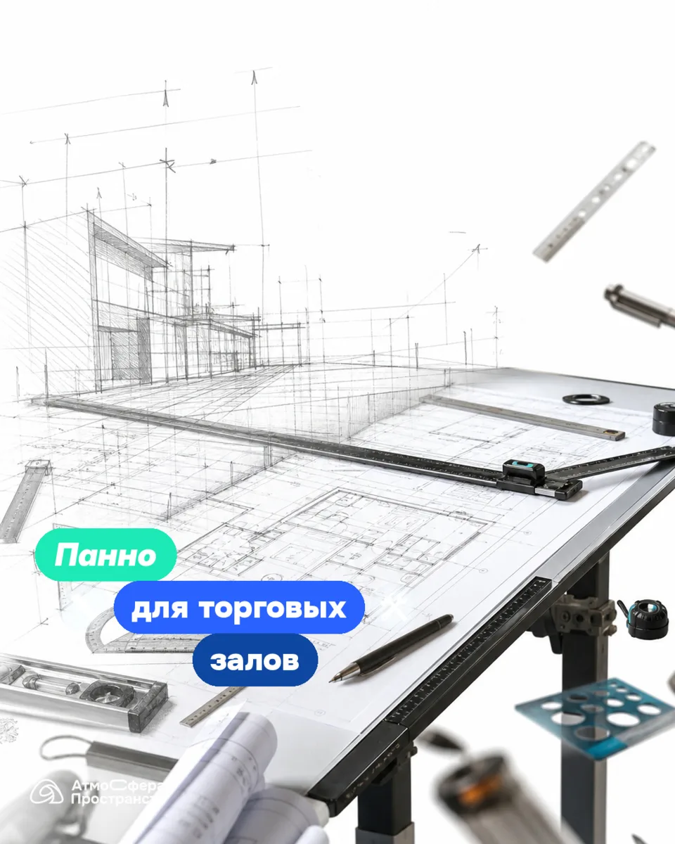 Панно для торгового зала — дело не только эстетики, но и точных цифр 🧑‍🔧 Если ТЗ на и...