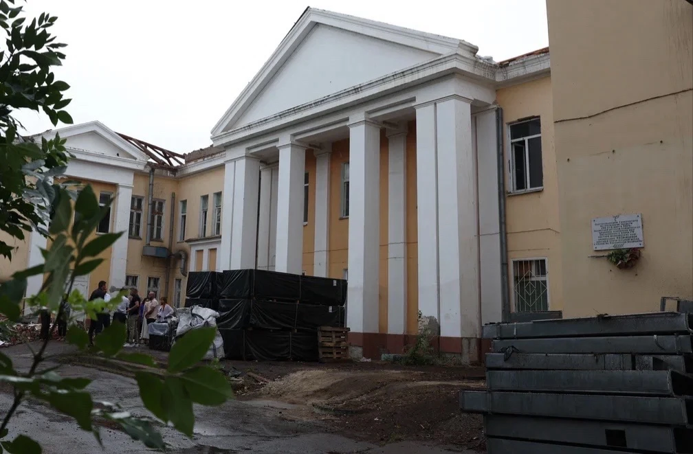 В Астрахани капитально ремонтируют здание будущего госпиталя для ветеранов СВО.
