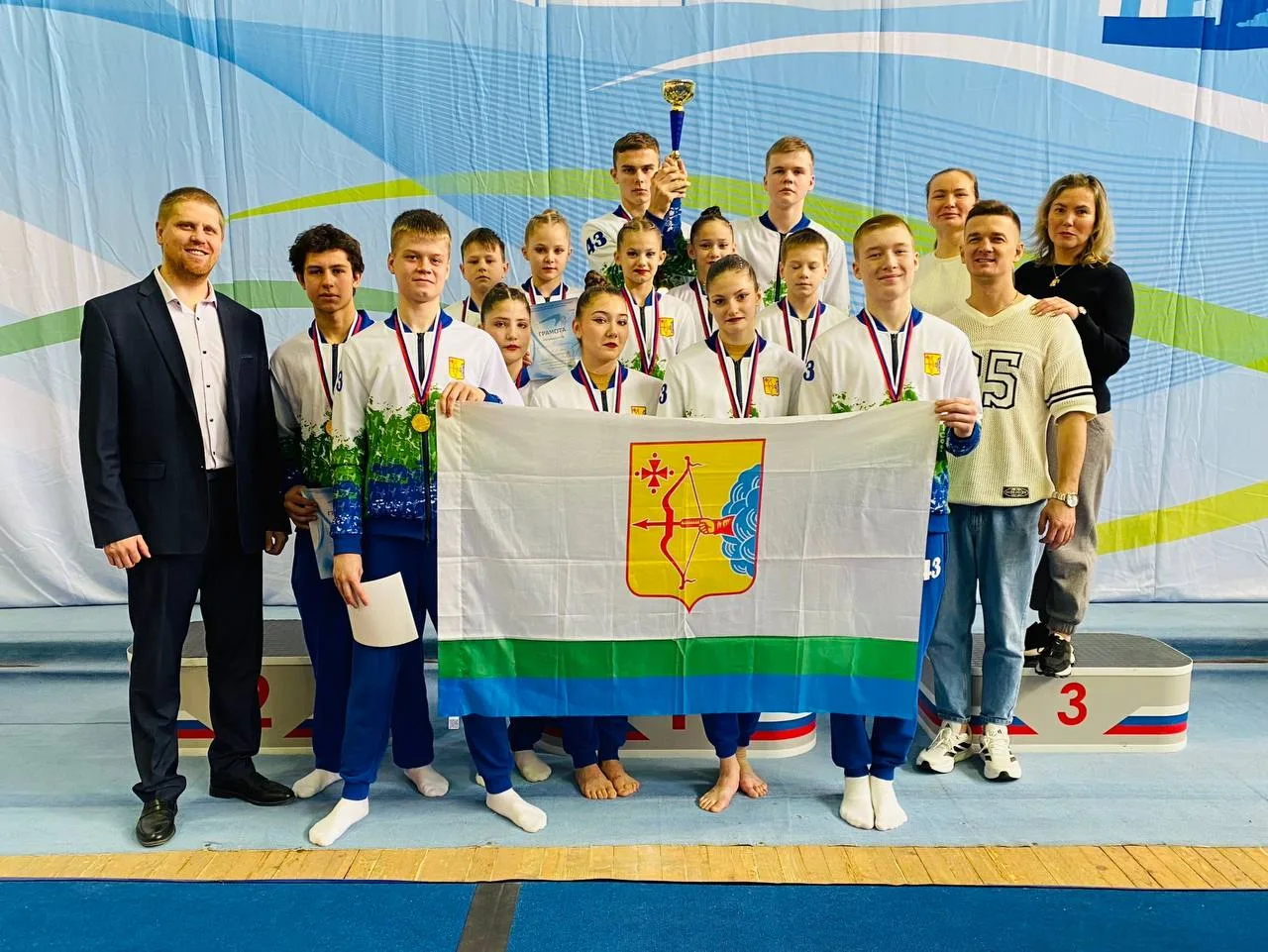 🏆Поздравляем команду Кировской области с победой во II этапе XIII летней Спартакиаде учащихся Росси