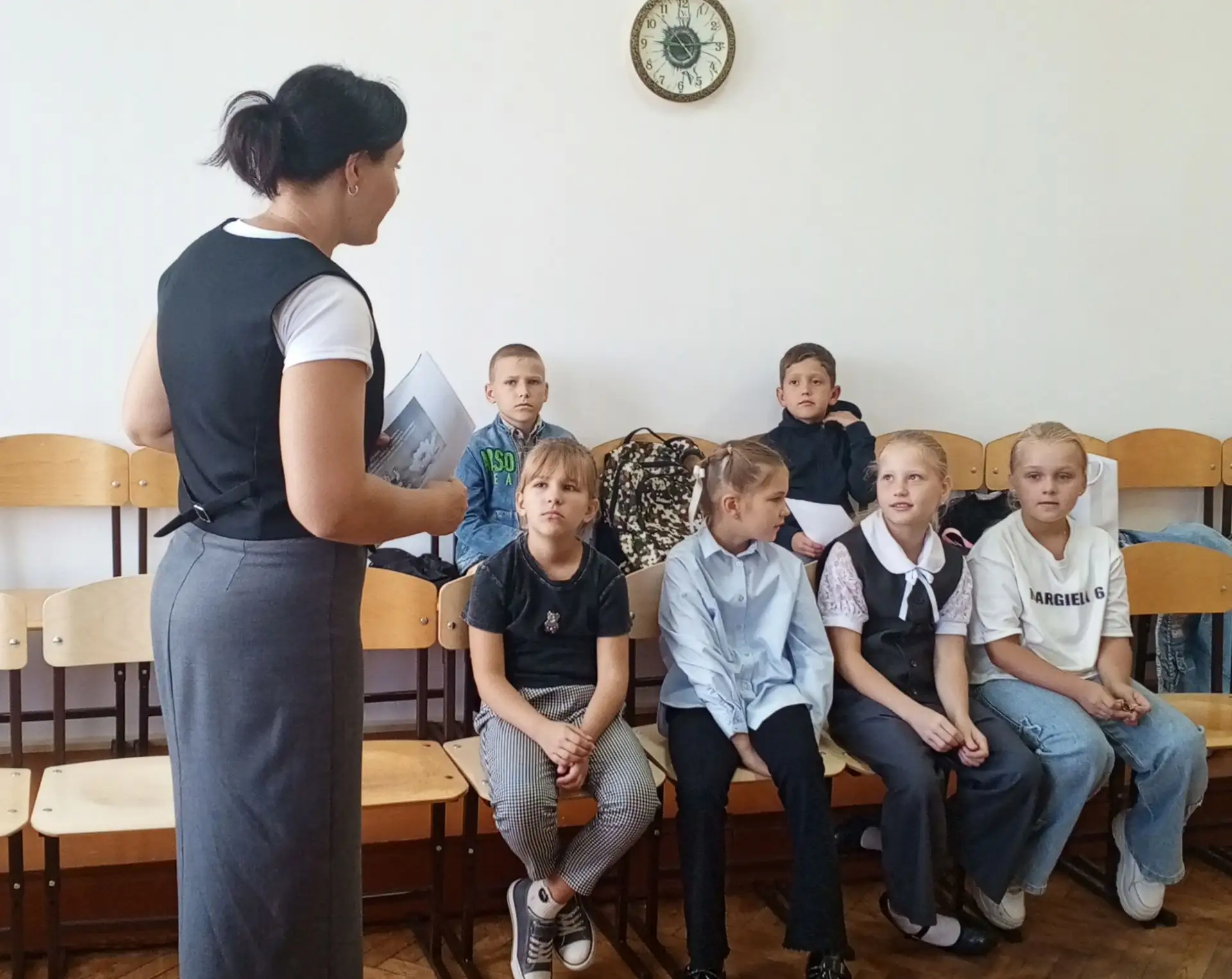 Сегодня для учащихся начальных классов прошло мероприятие о здоровом образе жизни "Глав...