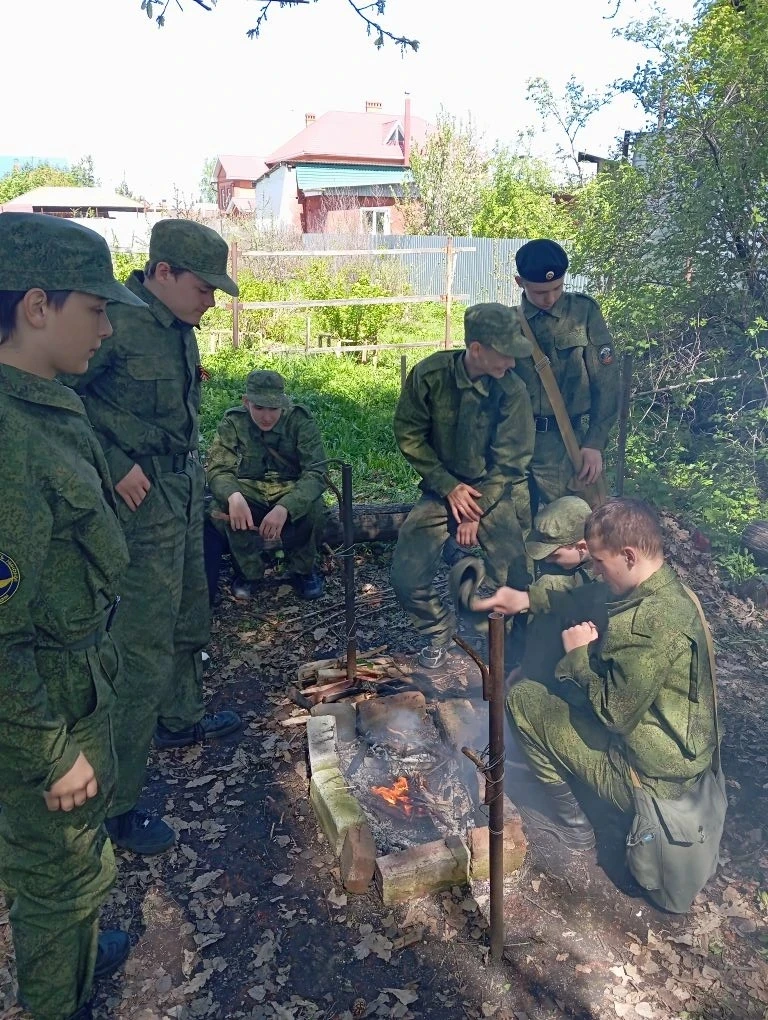 13 мая завершились трёхдневные учебные сборы для восьмиклассников школы №5 Ишима.   Заключительный д
