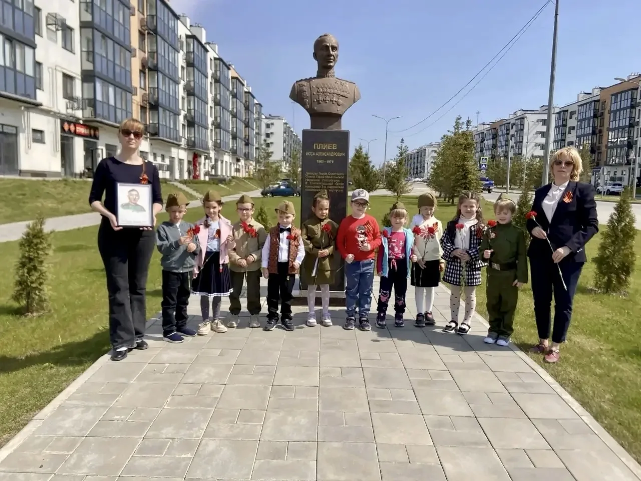 В детском саду микрорайона «Долина» проходят мероприятия, посвящённые Дню Победы 🇷🇺🕊️