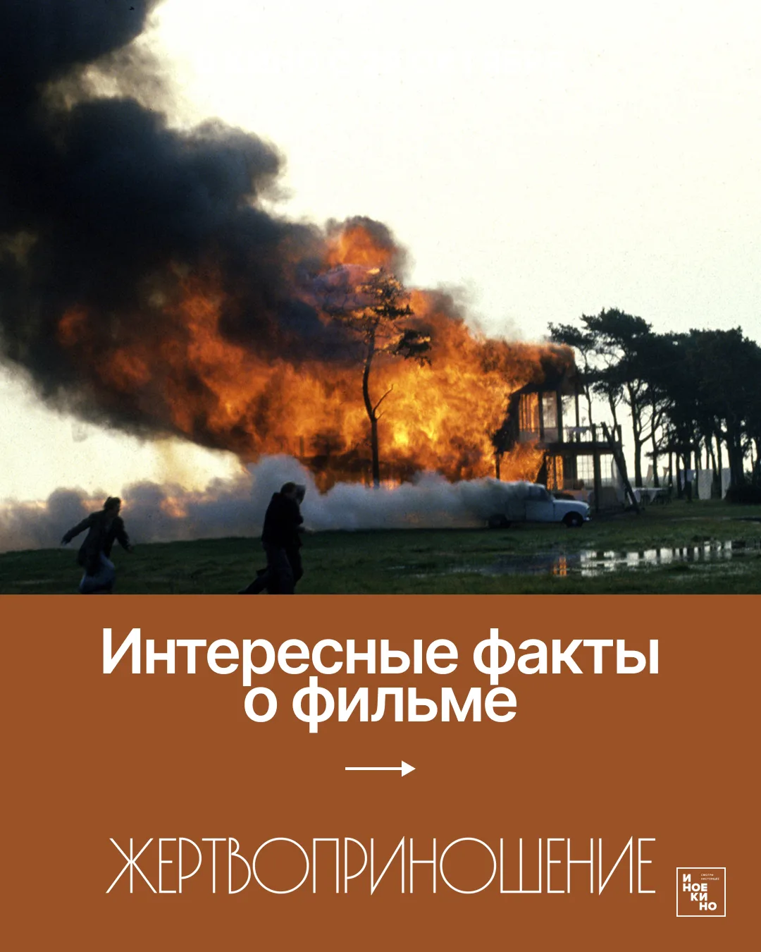 20 октября в «Авроре» — специальный показ фильма «Жертвоприношение» Андрея Тарковского ...