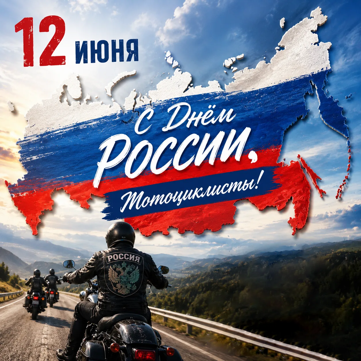 Поздравляем всех райдеров с Днём России! 🇷🇺

Нас разделяют тысячи километров, разные часовые пояса