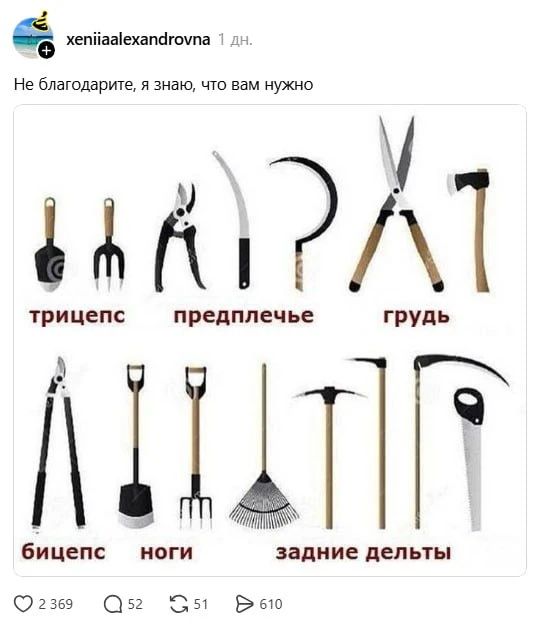 💚💚💚💚: в тредс собрали тренажёры  на все группы мышц.