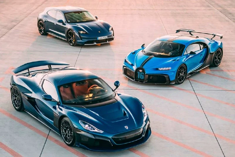 Porsche продаёт свои акции Bugatti Rimac и Rimac Group