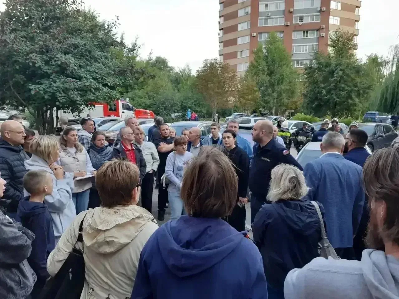 ♦  Выбило окна в МКД после атаки БПЛА в Новокуйбышевске