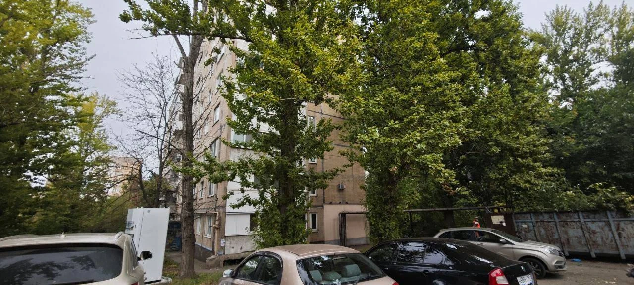 В Донецке просят убрать аварийное дерево на улице Кольцова