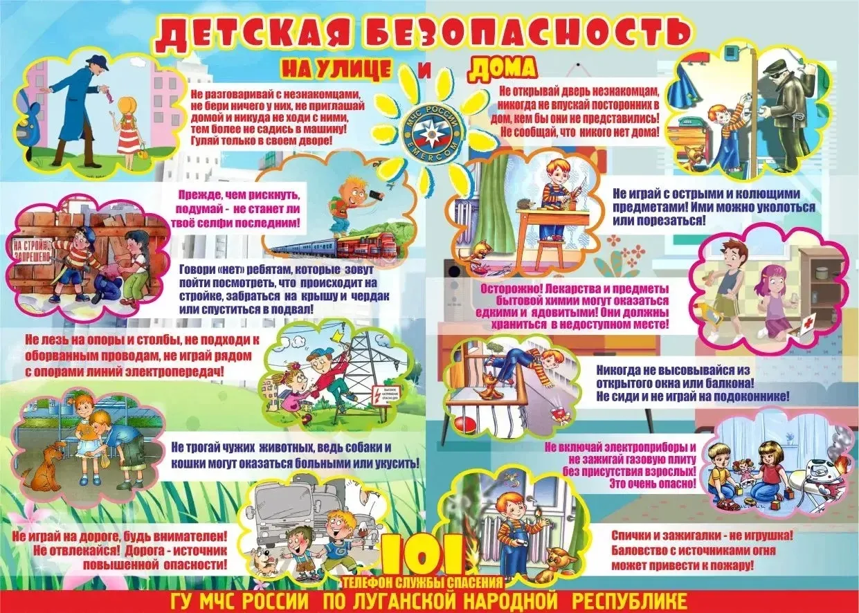 ‼️☀️Детская БЕЗОПАСНОСТЬ☀️‼️