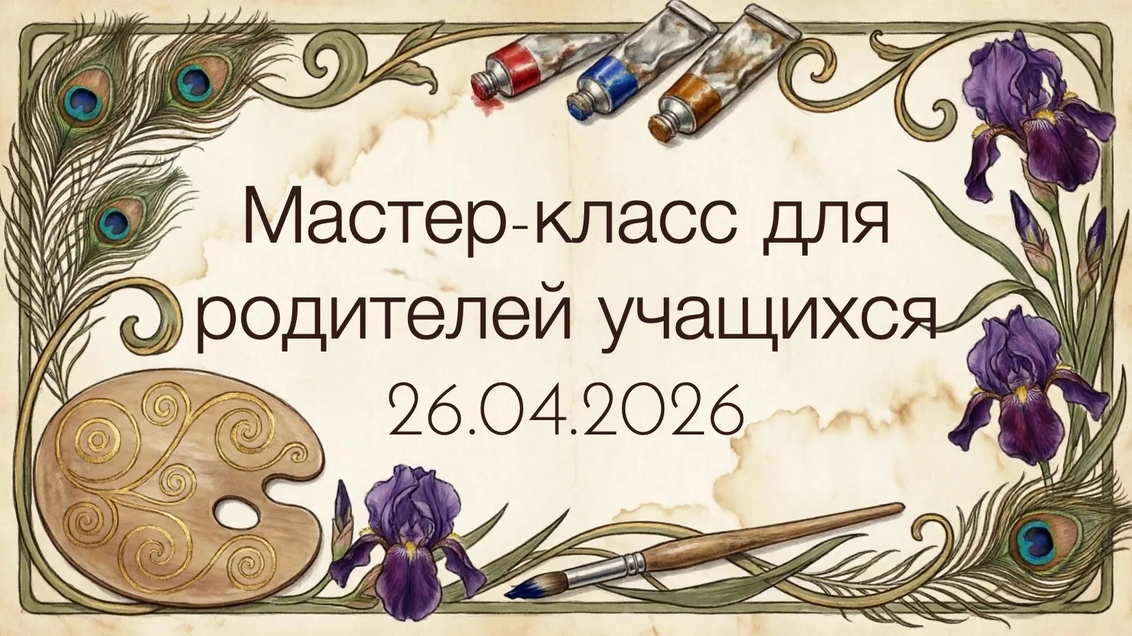 🎨✨ Дорогие родители!