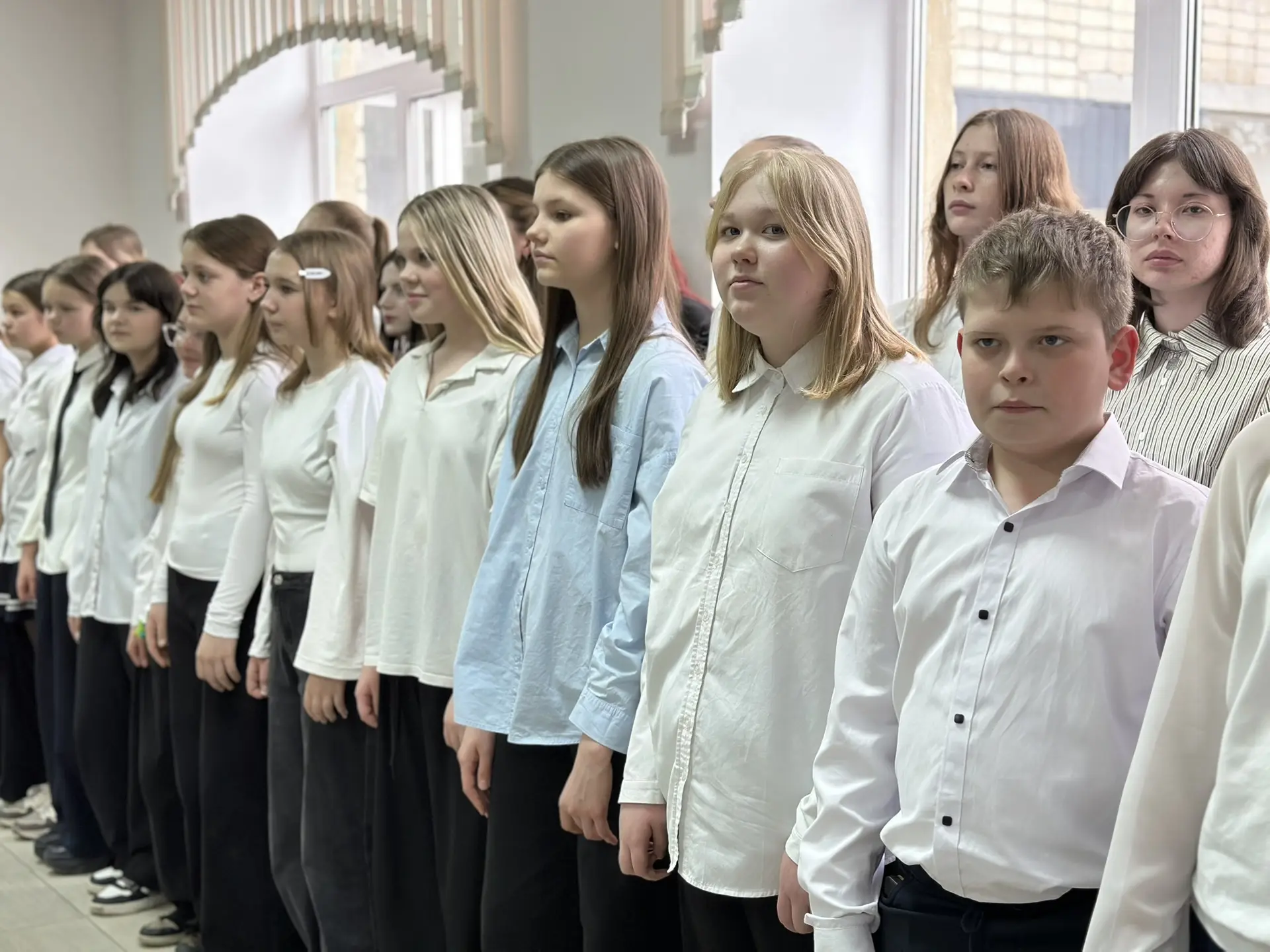 ✨ Эстафета памяти! ✨  Сегодня в нашей школе прошла торжественная церемония: юнармейцы школы №38 пере