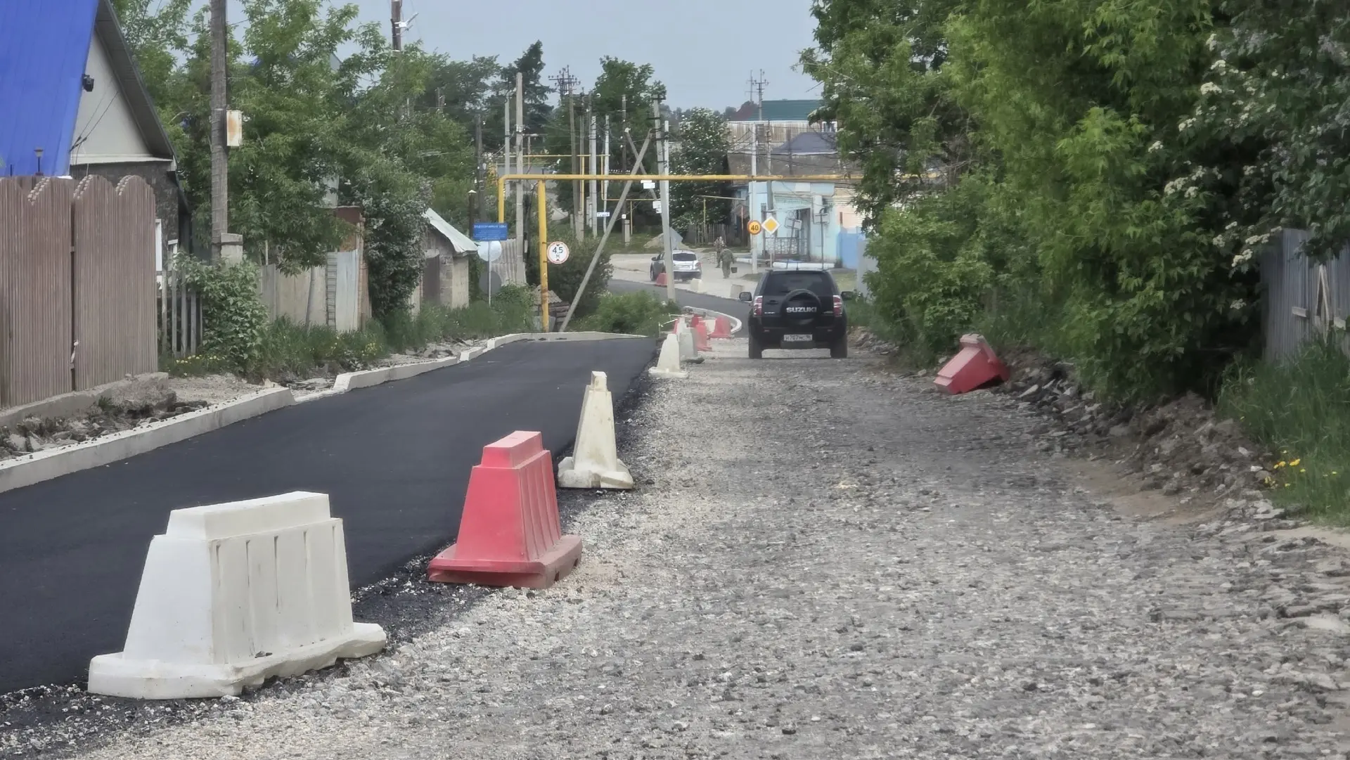 Шестикилометровый участок от Беловодья до границы с Каменском-Уральским ремонтируют по нацпроекту «Б