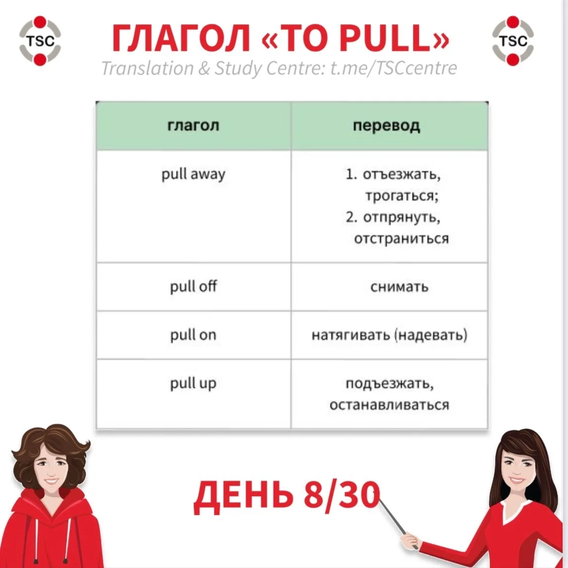 30 ДНЕЙ - 30 ФРАЗОВЫХ ГЛАГОЛОВ 🔥