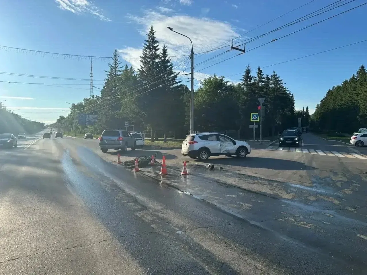 ⚡️Мотоциклист получил тяжелые травмы в ДТП на Красном Пути
 
В ГАИ рассказали, что 64-летний водител