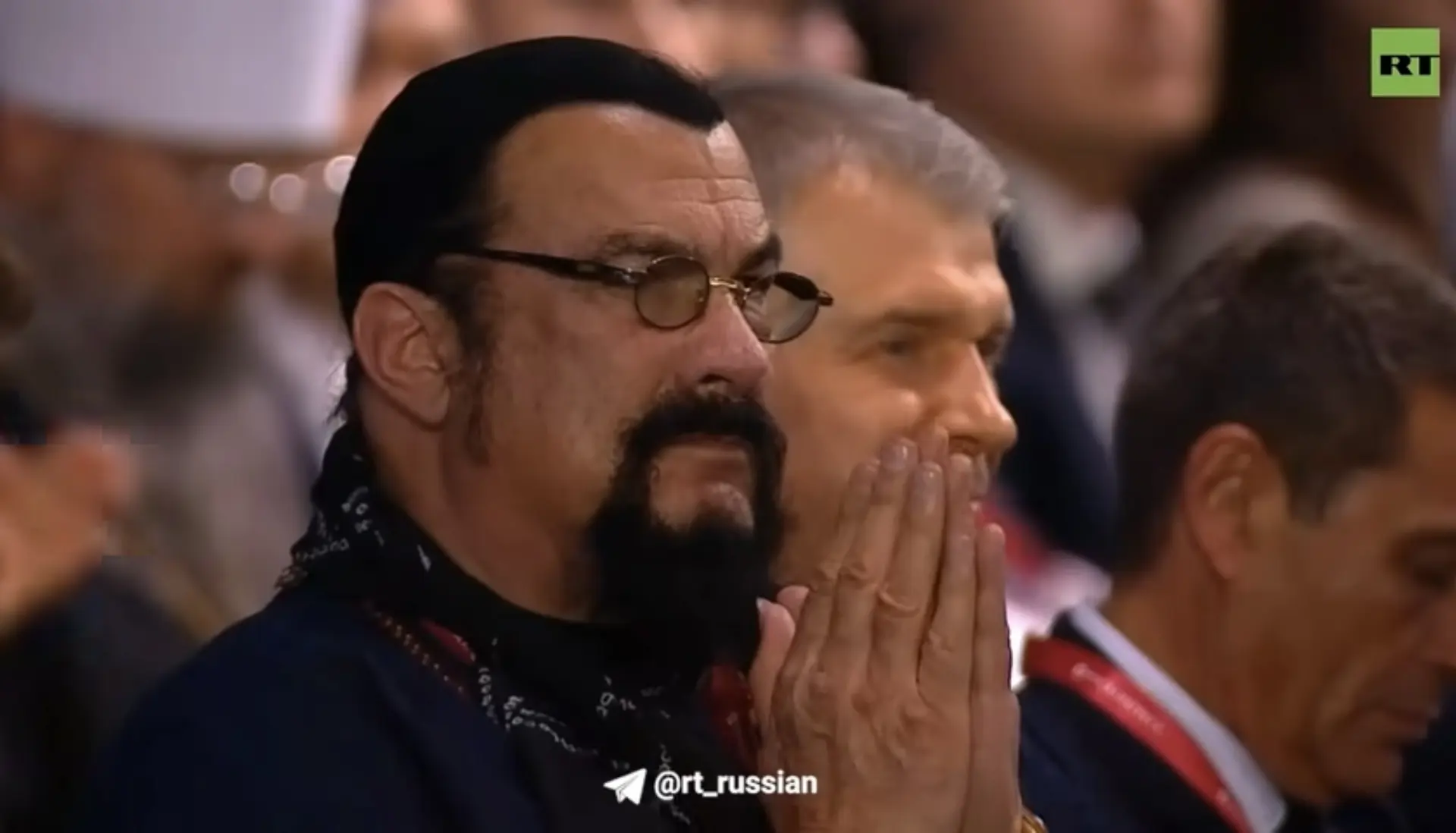 Стивен Сигал принял участие в Восточном экономическом форуме (ВЭФ) во Владивостоке в се...