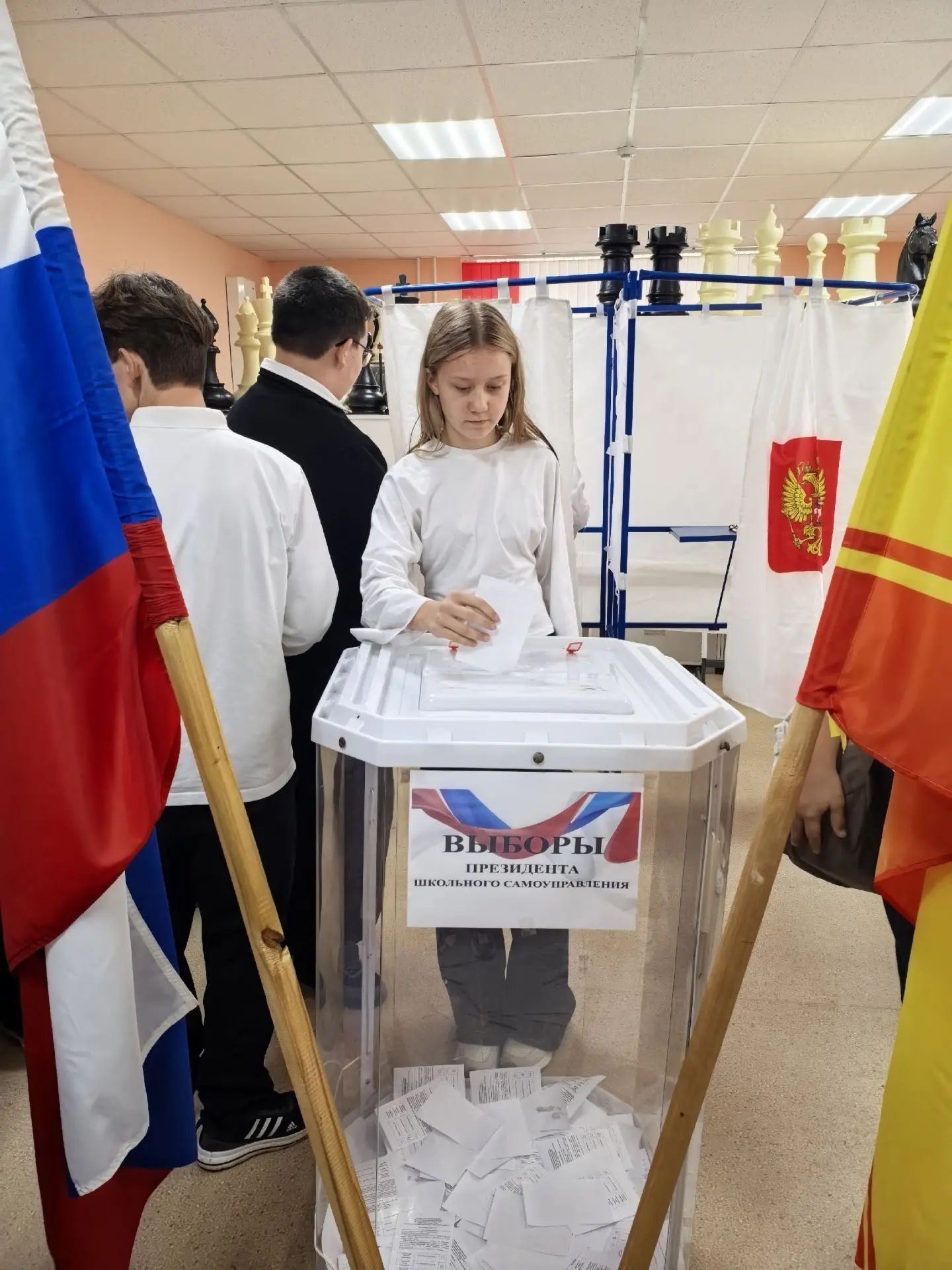 📌 Выборы президента школьного самоуправления — итоги!