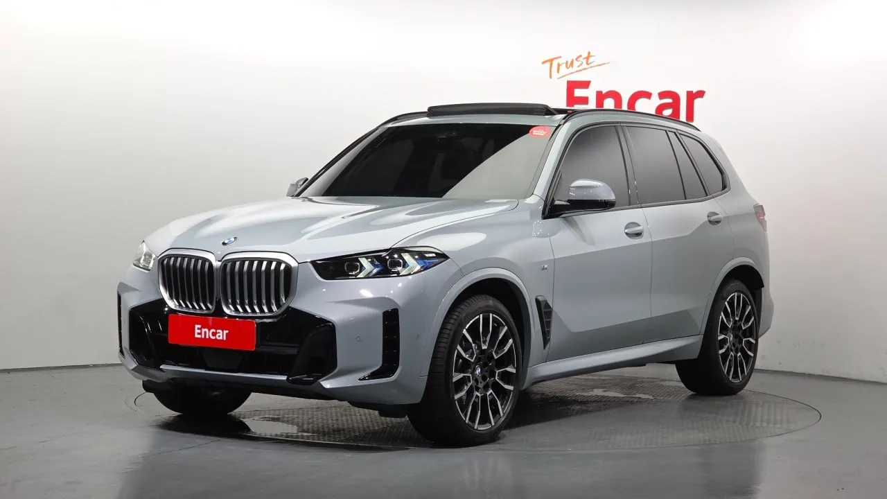 Практически новый BMW X5 30d уже доступен к заказу из Южной Кореи